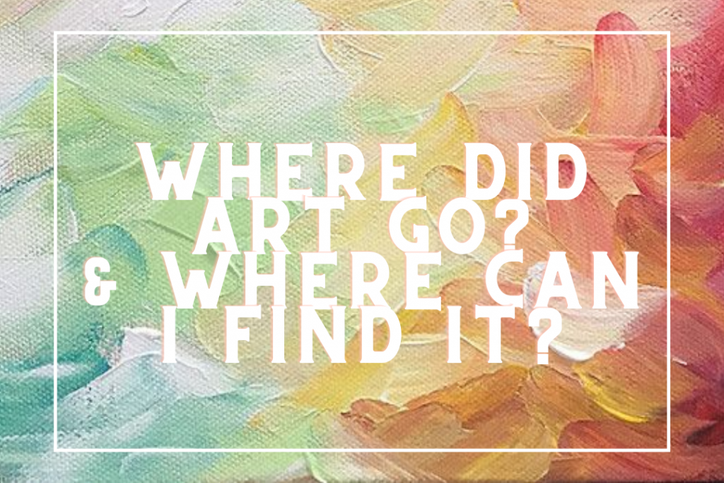 Where Did Art Go & Where Can I Find It? – Housing & Residential Education