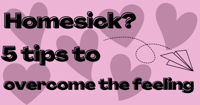 Feeling Homesick Here Are Five Tips To Overcome The Feeling Housing And Residential Education 8087